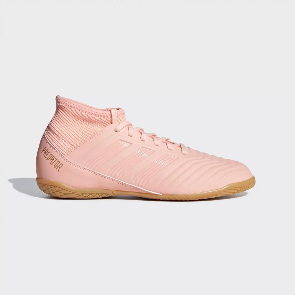Adidas Predator Tango 18.3 Tenis De Futbol Rosas Para Niño (MX-96635)
